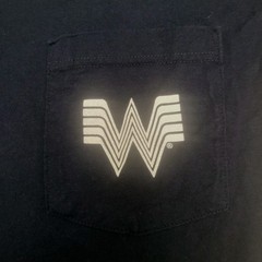 Whataburger Made To Order Sz.Small Served Hot & Fresh T-Shirt W/ Pocket