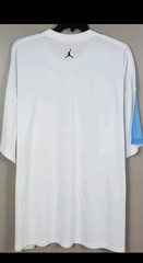 NIKE AIR JORDAN JUMPMAN FLIGHT SHIRT ALL OVER PRINT BLUE RARE 108974 100 3XL