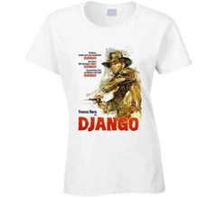 Django Franco Nero German Movie Poster Fan T Shirt