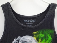 Marilyn Monroe Kush Weiv Gear Weed Smoking Joint Tank Top XL Black Streetwear