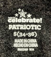 NEW! Freedom ROCKS Patriotic T Shirt/ Adult (S) Gray Cotton Poly Blend NWT