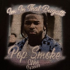City Lab T-Shirt Mens Small Black Cotton Pop Smoke Woo Forever Rapper In Bugatti