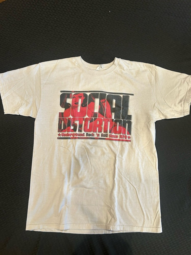 SOCIAL DISTORTION Shirt NOFX Bad Religion Ramones Misfits Black Flag Adolescents