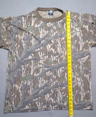 Vintage 90’s Mossy Oak Camo Pocket Tee XL Short Sleeve Shirt Ace Sportswear