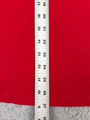 Tommy Hilfiger Jeans Shirt Adult Large Red Tank Sleeveless Scoop Nec Cotton READ