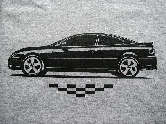 Pontiac GTO T-Shirt 2004, 2005, 2006, 2007 Holden LS2