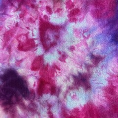 Tie Dyed Unisex T-shirt – Geode Reverse Ice Dye – Pink Purple Size Medium