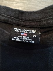 Vintage Y2K Ralph Lauren Polo Jeans Company RL USA Flag T Shirt Men’s XL Preppy