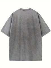 4 Pack Men’s 230g Vintage Washed Oversized T-Shirts Loose Fit Cotton