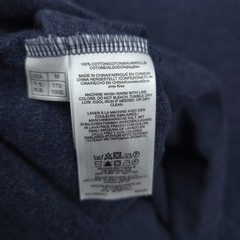 Brooks Brothers Henley Shirt Mens Medium Blue Long Sleeve Thick Layering Knit