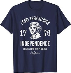 1776 I Gave Them Independence 4th Of July Unisex T-Shirt
