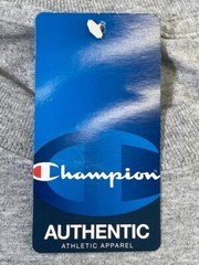 Champion Men’s Crew Neck T-Shirt Medium Light Steel Cotton Jersey Tee