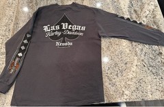 HARLEY DAVIDSON Vintage Tee-Shirt LAS VEGAS NEVADA Long Sleeve X-Large UNISEX VG