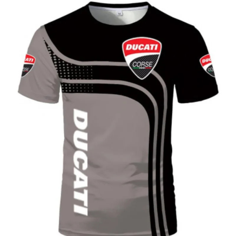 Ducati Racing Corse T-Shirt Men’s Fashion Street Sportswear