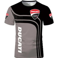 Ducati Racing Corse T-Shirt Men’s Fashion Street Sportswear