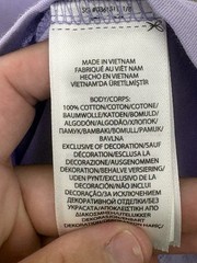Polo Ralph Lauren V Neck T Shirt Men’s Small Purple Lavender Pony Logo Cotton