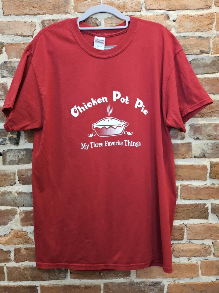 Chicken Pot Pie Shirt Marijuana Cannabis Funny Pun Unisex T-shirt