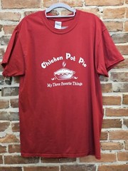 Chicken Pot Pie Shirt Marijuana Cannabis Funny Pun Unisex T-shirt