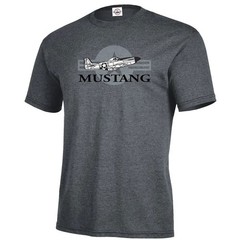 P-51 Mustang Star and Bar T-Shirt – Select Size