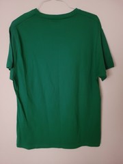 Men’s Size XL Green Short Sleeve T-Shirt Santa Helper Christmas Elf Holiday Time
