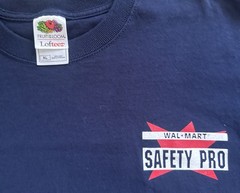 VINTAGE Fruit Of The Loom Walmart Shirt Size XL