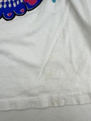 Vintage 90s Salsa Caliente Cat Paw Prints Art Deco Abstract Shirt Size XL