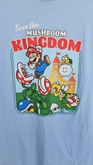 Super Mario 2023 Nintendo T-Shirt Large Tour The Mushroom Kingdom Mens