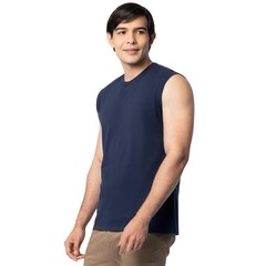 Fruit of The Loom Men’s Eversoft Cotton Sleeveless T Shirts, Breathable & Moi…
