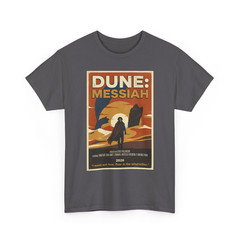Dune Messiah T Shirt Retro Sci Fi Movie Poster Graphic Vintage Black Tee