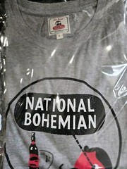 National Bohemian – Mens Brass Tacks T-Shirt Size Large