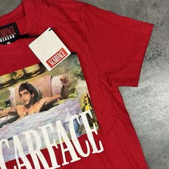 Scarface T Shirt Mens Medium Red NWT Minor Flaws