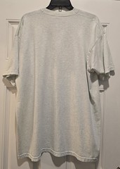 Vintage White Lab Dog Nature Art Graphic Shirt Men’s XXL Gray Steve Hamrick