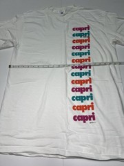 RARE Vintage 90s Capri Super Slims Shirt Size L Made In USA