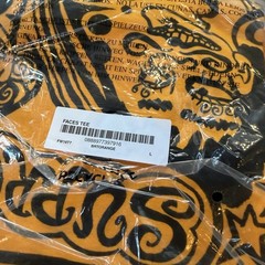 SUPREME New York Faces Tee BRIGHT ORANGE Men’s Large NEW! F/W 2018