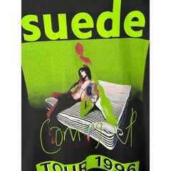 Suede “Coming up Tour 1996” Vintage Reprint Brockum Tag Single Stitch