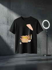 Unisex Funny Summer Hot Dog Dachshund Beach Chill Design Graphic T Shirt Gift