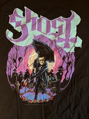 Ghost Cardinal Copia T Shirt Size Medium Black Official Merchandise USED GOOD