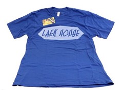 Laek House Cycling T-Shirt Combed Cotton Circa 2010 NEW Blue/ Beige S/M/L/XL