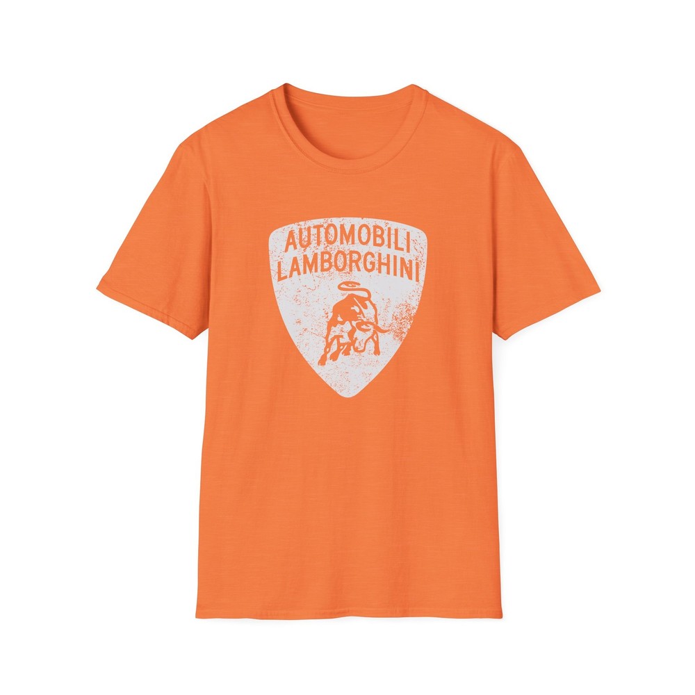 Vintage Distressed Lamborghini Shield T-Shirt Italian Motorsport Miura Countach