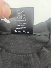 LOST HILLS LOGO FRONT AND MIRROR STYLE LGO BACK BLACK MEN’S LG (OS) FIRE 🔥 🔥