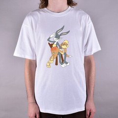 Bugs Bunny Spanking Lola Funny Cartoon Unisex T-shirt S-5XL