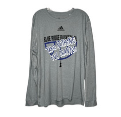 Adidas Creator Long Sleeve T-Shirt Mens Size XL Gray Graphic Tee