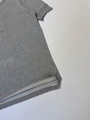 Merz b. Schwanen Men’s Gray Short Sleeve Henley T-Shirt Size 5 M 100% Cotton