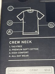 Levis T Shirt Crew Neck 3 Pack Mens L Tag-Free Premium Soft Cotton (MiscB1)