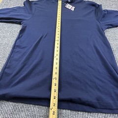 John Ashford Shirt Mens XXL Large Blue Stretch Crew Neck Long Sleeve Tee New