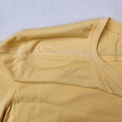 Miramax Pulp Fiction Long Sleeve Shirt Mens 2XL Yellow Movie Graphic Tee NEW