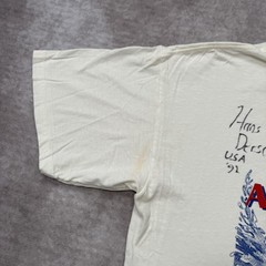Vintage 90s Hans Dersch Signed Shirt Mens XL Swimming Olympics USA