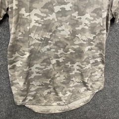 BYLT Premium Basics Drop-Cut Shirt Men’s S/S Camouflage Size L Gray