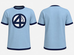 Ringer T-Shirt Costumes Heart Skull SARS Guitar 4.5 Scott Pilgrim Shirts 4 1/2