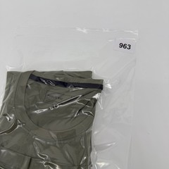 Public Rec Adapt Tee Mens M Olive Green Solid Polyester Lyocell Stretch Shirt